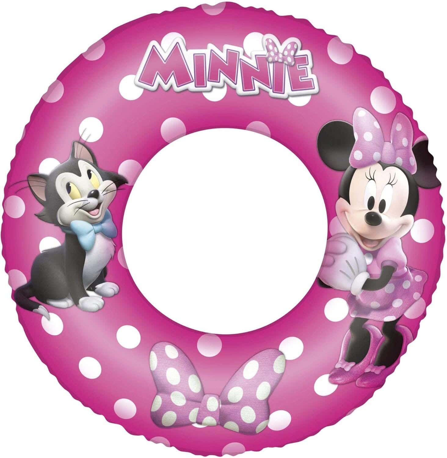 Rubber Swimming Float For Kids, 56 Cm - Pink