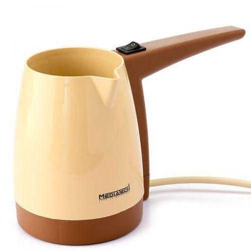 Media Tech MT-CM10 Turkish Coffee Machine, 1000 watt, 330 ml - Beige