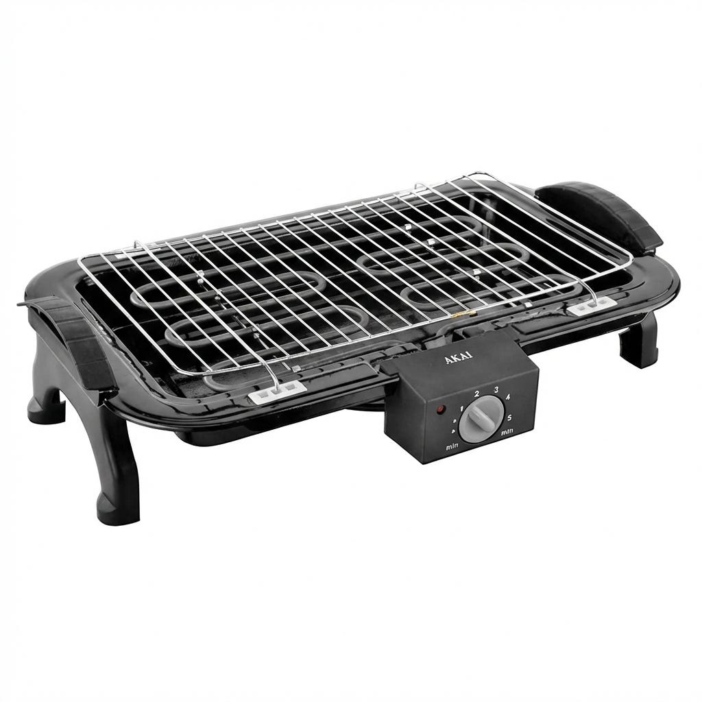 Akai AK-101 Electric Grill, 2200 Watt - Black