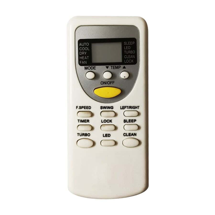 Remote Control For Power Turbo Aircondition - White