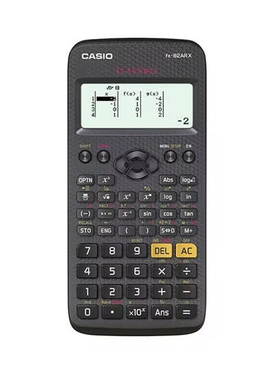 Casio FX-82ARX-W-DH Portable Scientific Calculator - Black