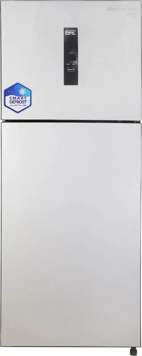 Unionaire RD-320VVA-DHGHUSTO Gusto De Frost  Refrigerator, 2 Door, 310 Liters, Digital, Inside Handle - Silver