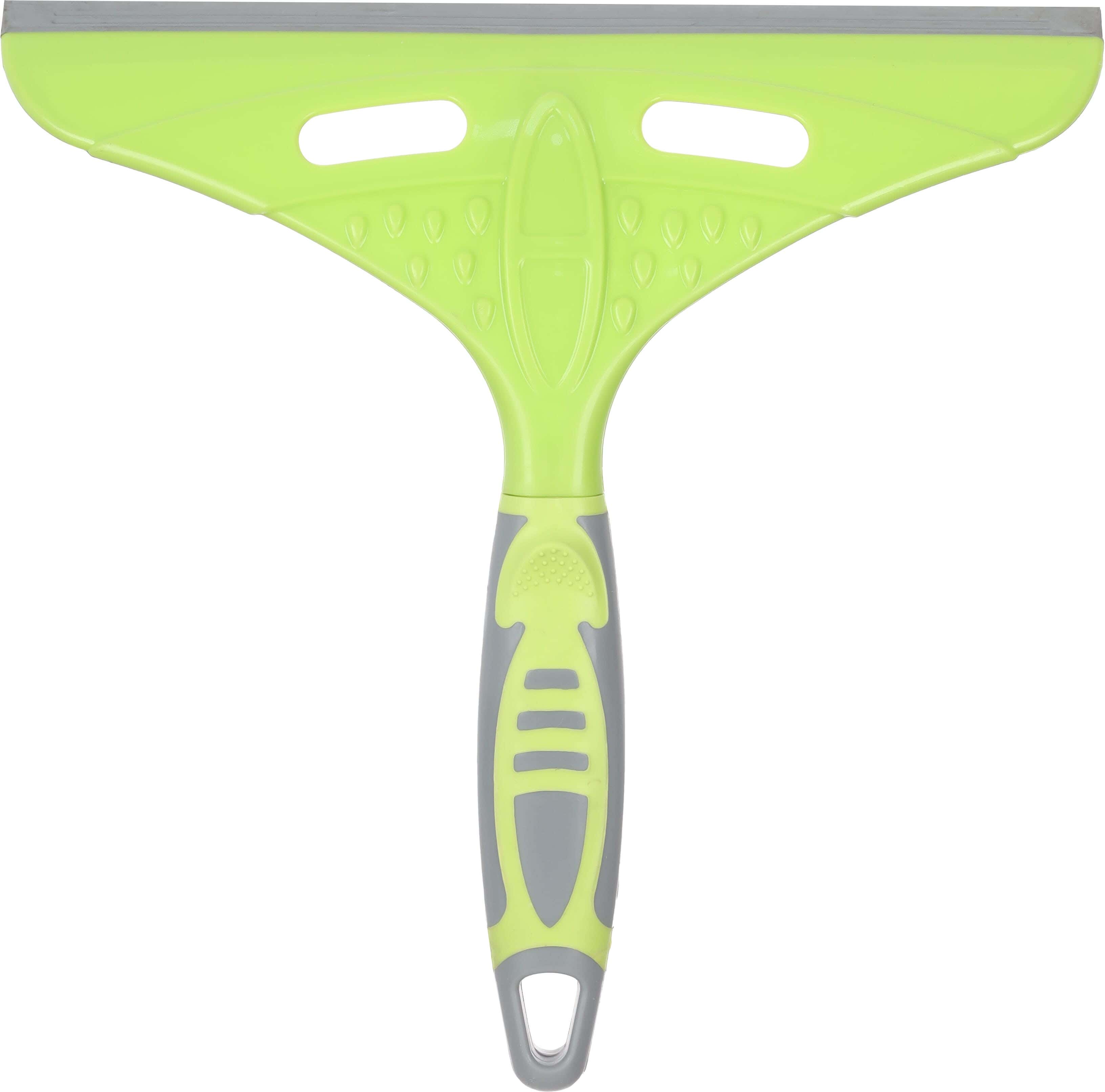 Weazy Plastic Glass Cleaner Wipe, 22 cm - Green Gray