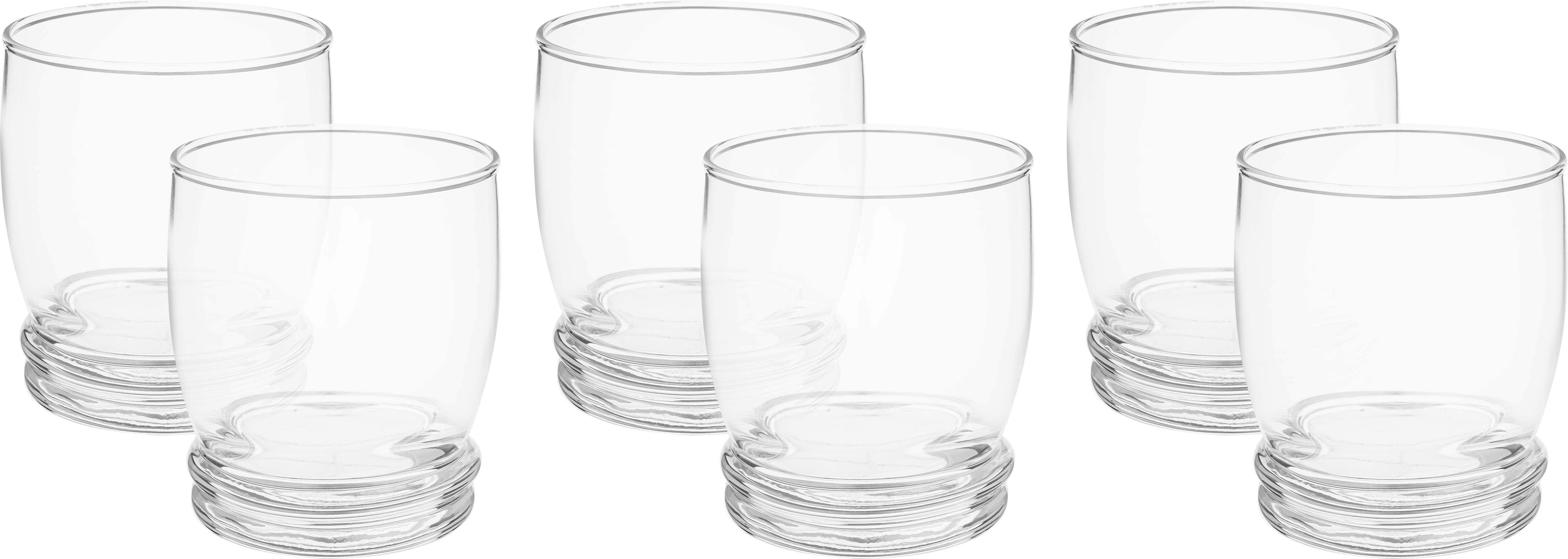 Luminarc Glass Tea Set, 6 Pieces, 310 ml - Clear