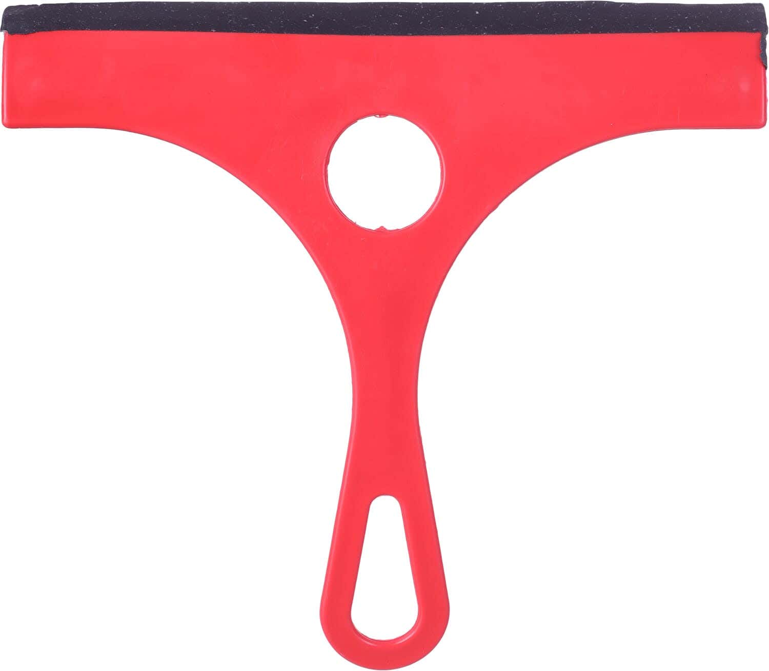 El Helal & Star Plastic Glass Wiper, with Handle, 33 cm - Red