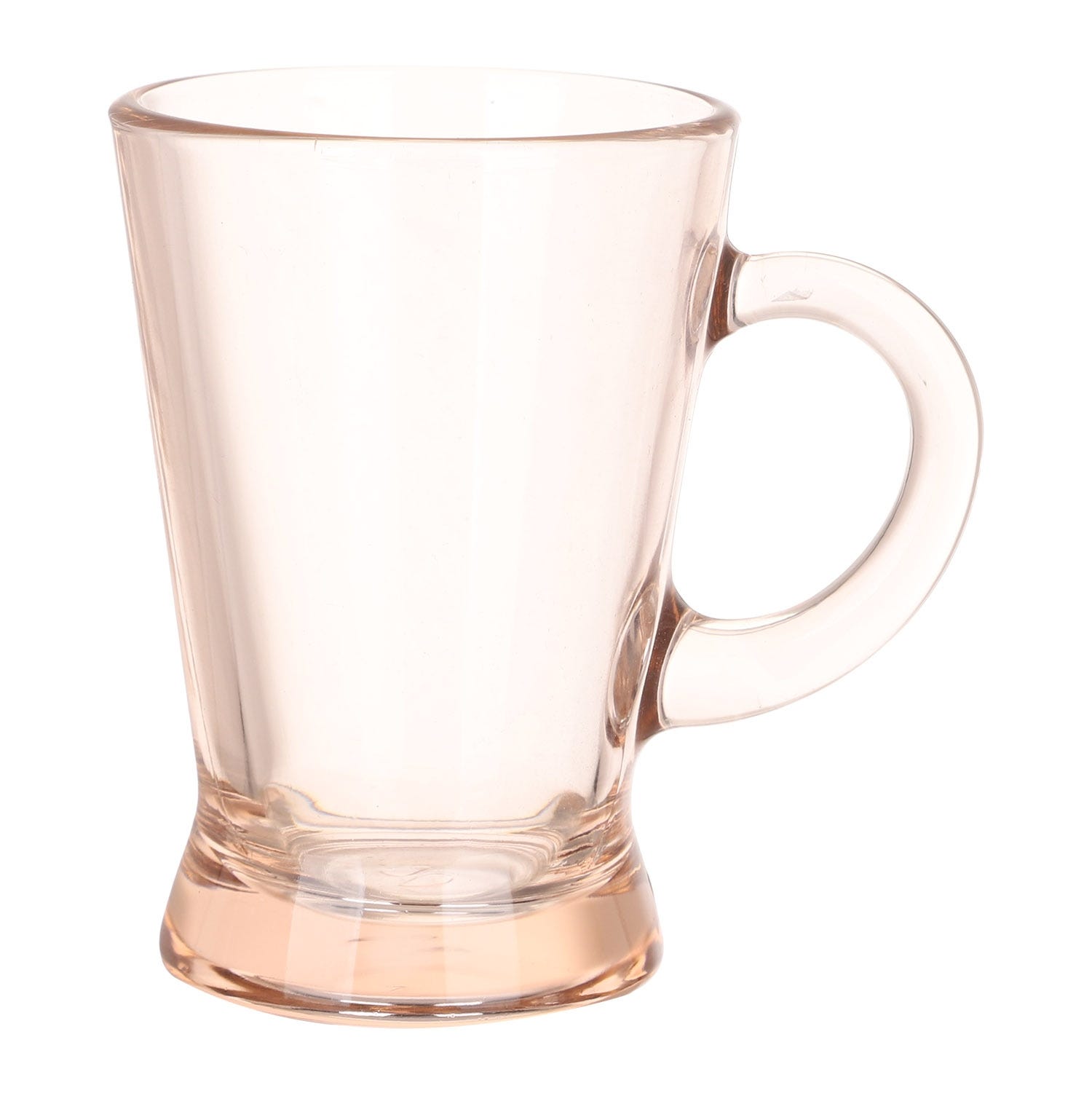 Pasabahce Glass Tea Cup, 180 ml - Orange