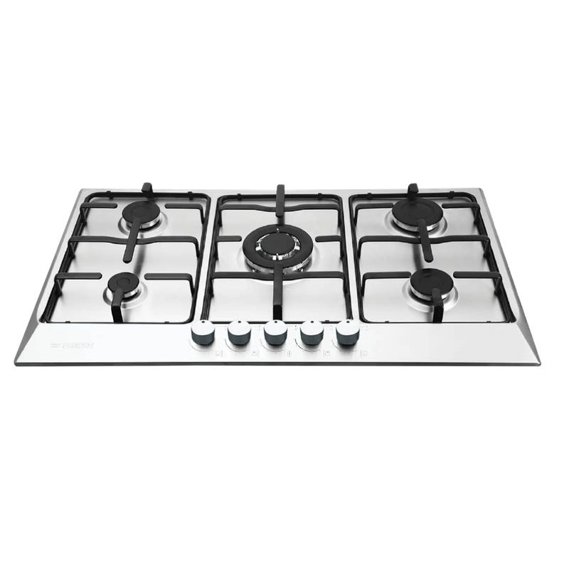 Fresh Gas Built-in Hob 19718, 90 cm, 5 Burners - Silver