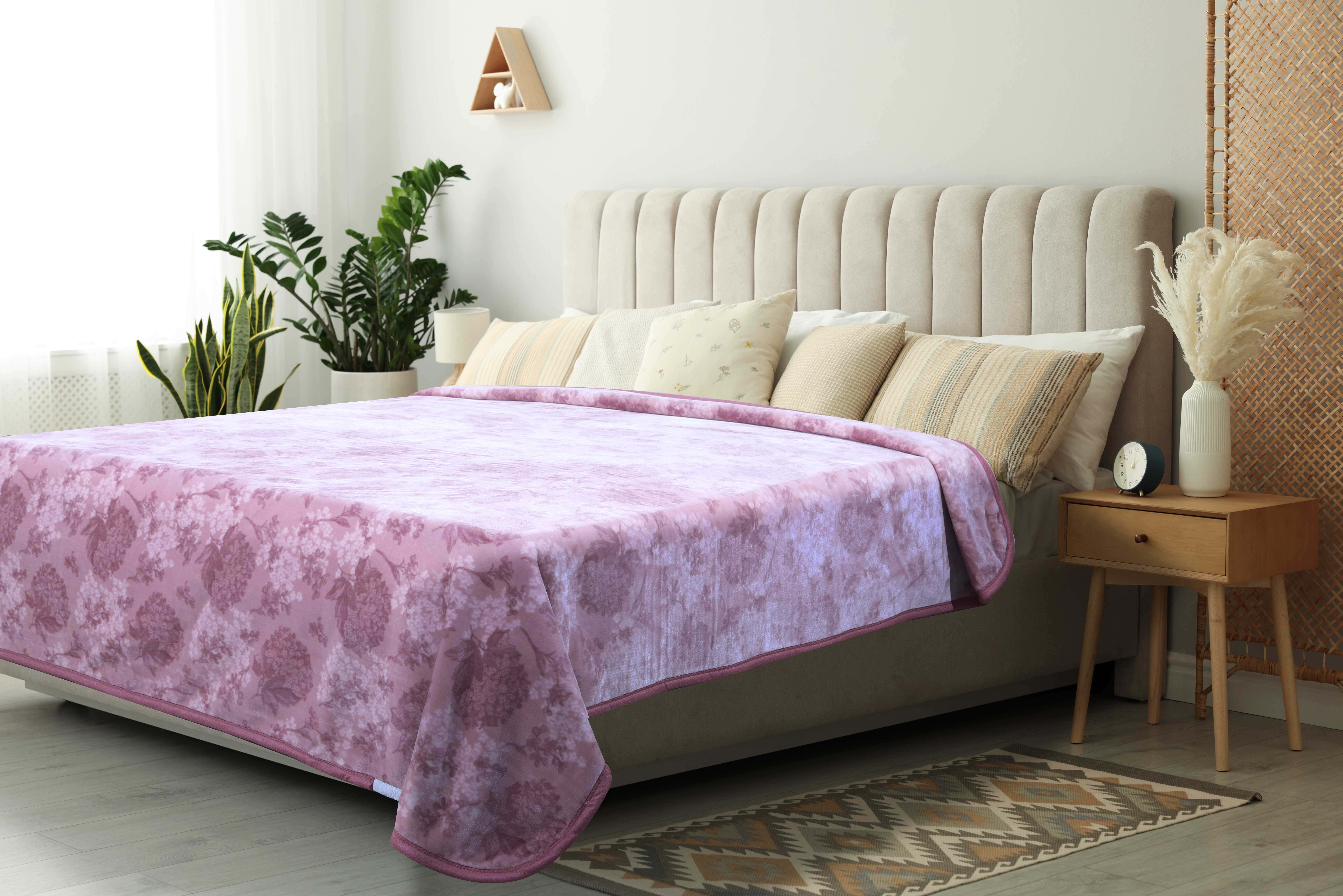 Morano Velvet Two Layer Blanket, 220x240 cm, approximately 5700 g - Cashmere