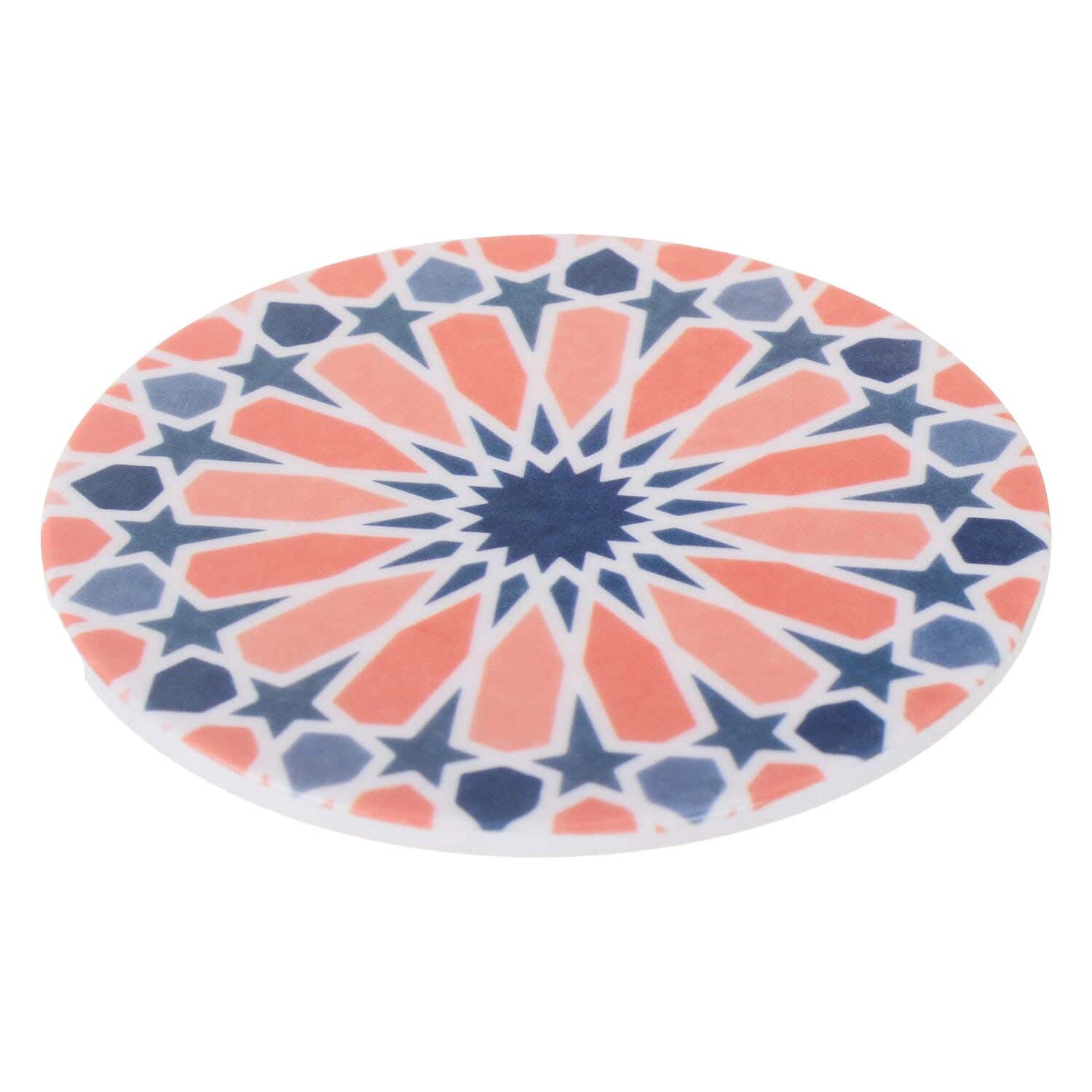 Bright Designs Melamine Coaster, 10 cm - Multicolor