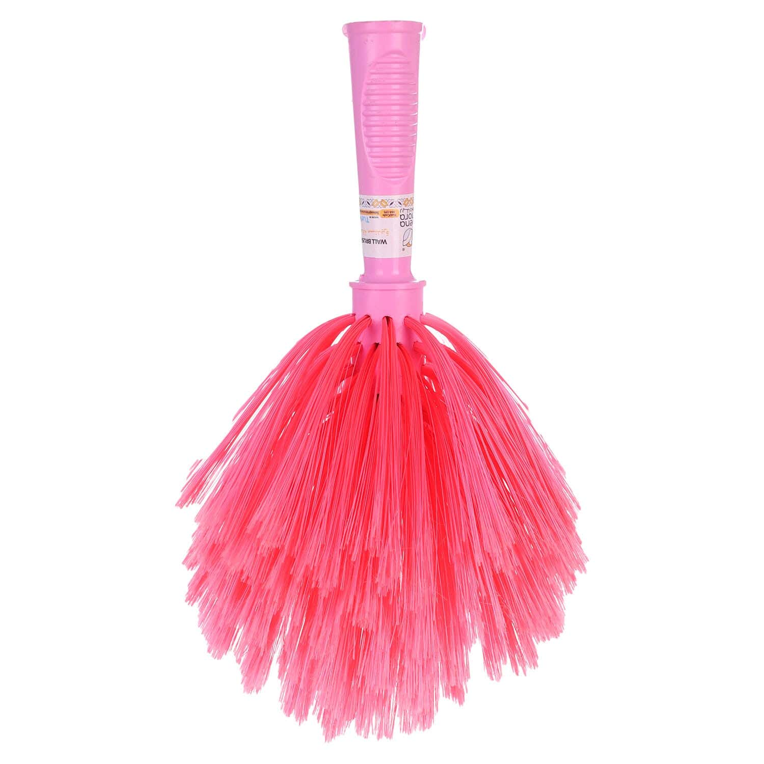 Renamora Round Plastic Wall Brush, 170 cm - Pink