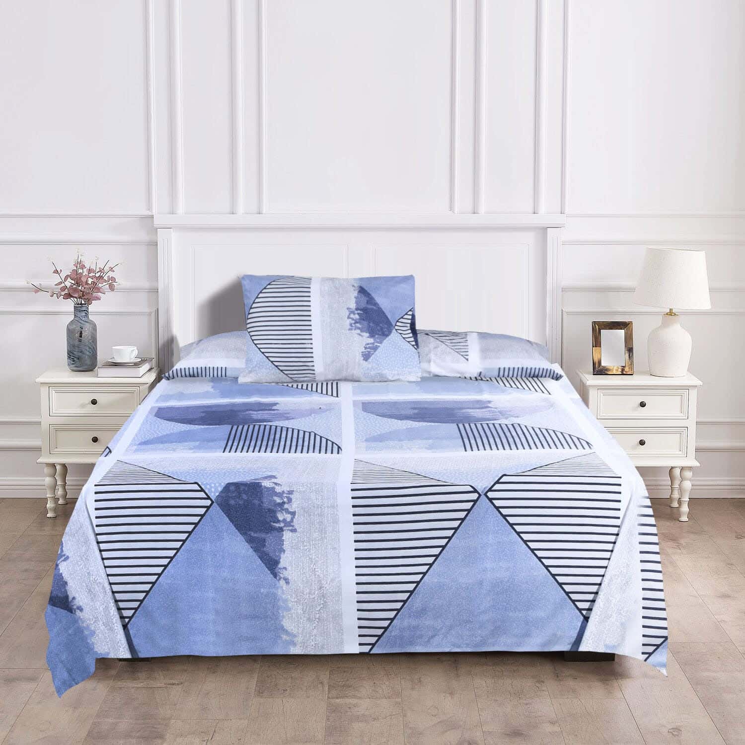 Forbed Microfiber Bed Sheet Set, 3 Pieces, 170×240 cm - Multicolor