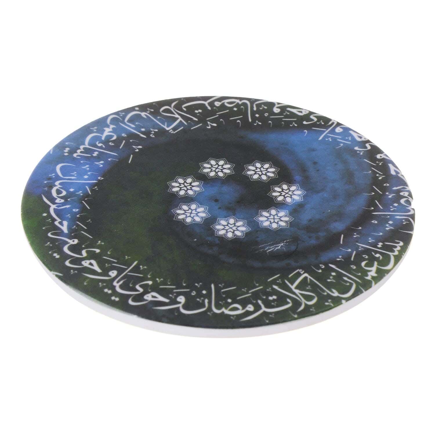 Bright Designs Melamine Coaster, 10 cm - Multicolor