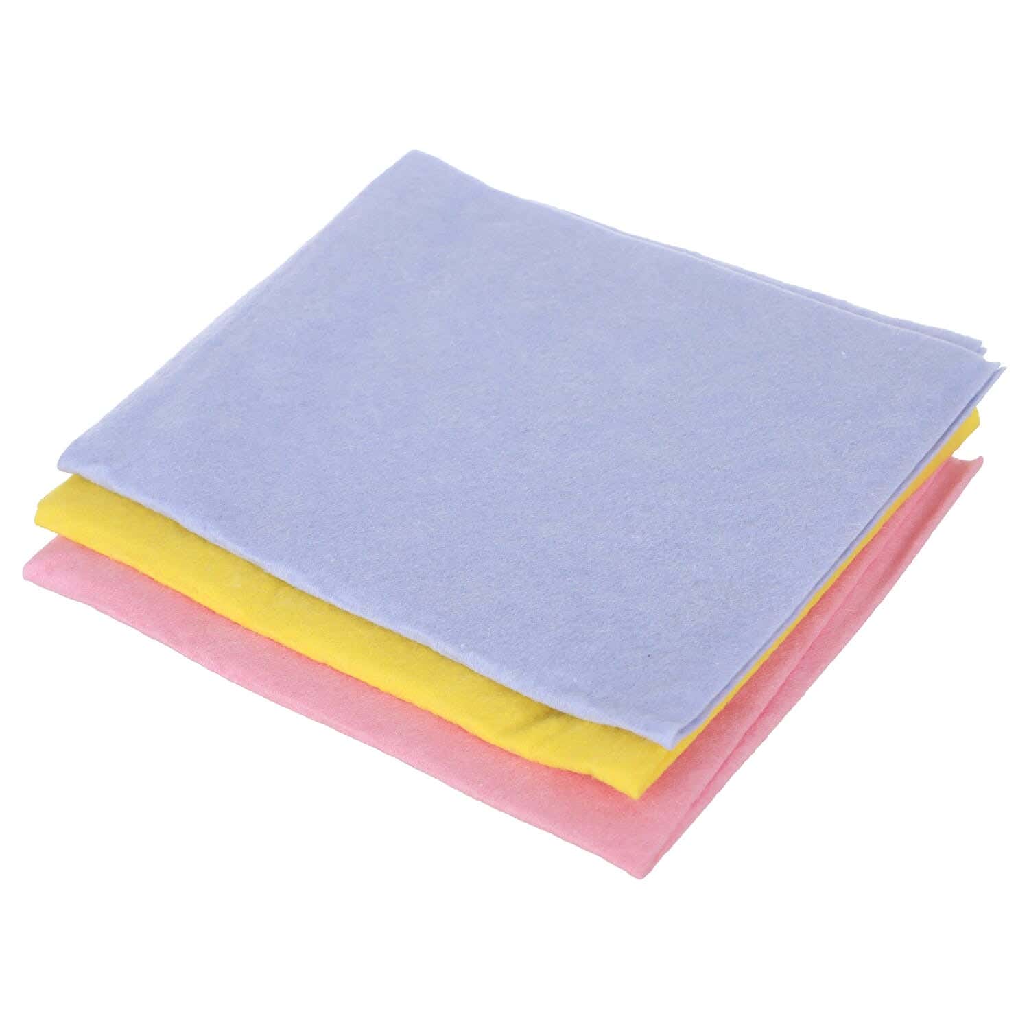Beba Cleaning Towel Set, 3 Pieces, 45×40 cm - Multicolor