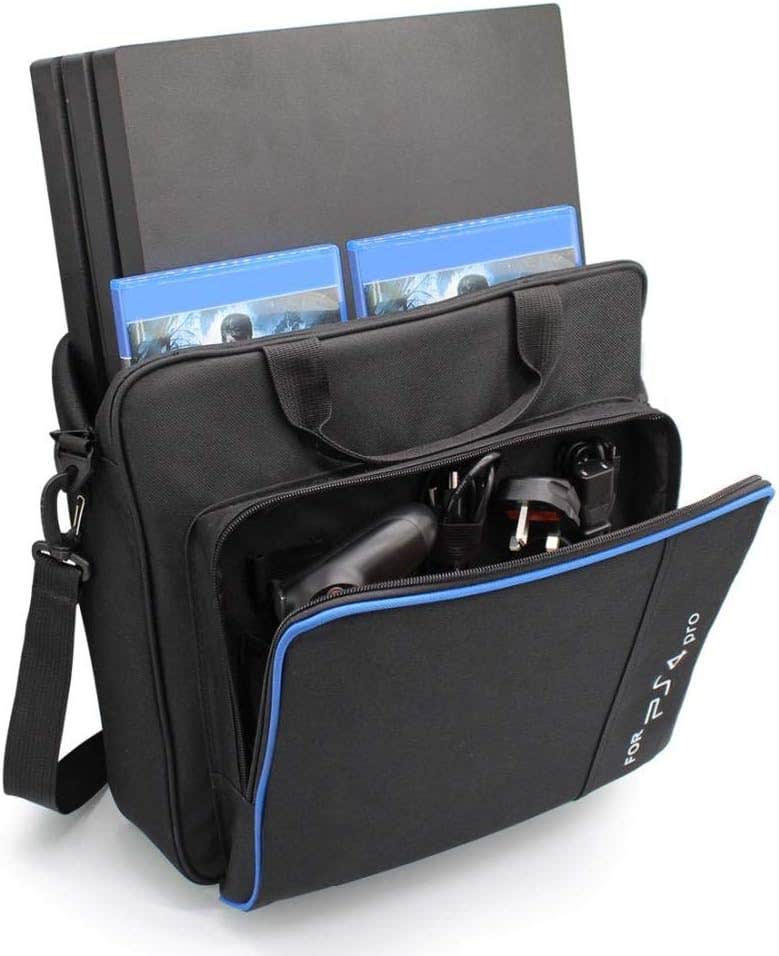 Travel Shoulder Bag for PlayStation 4 Pro - Black