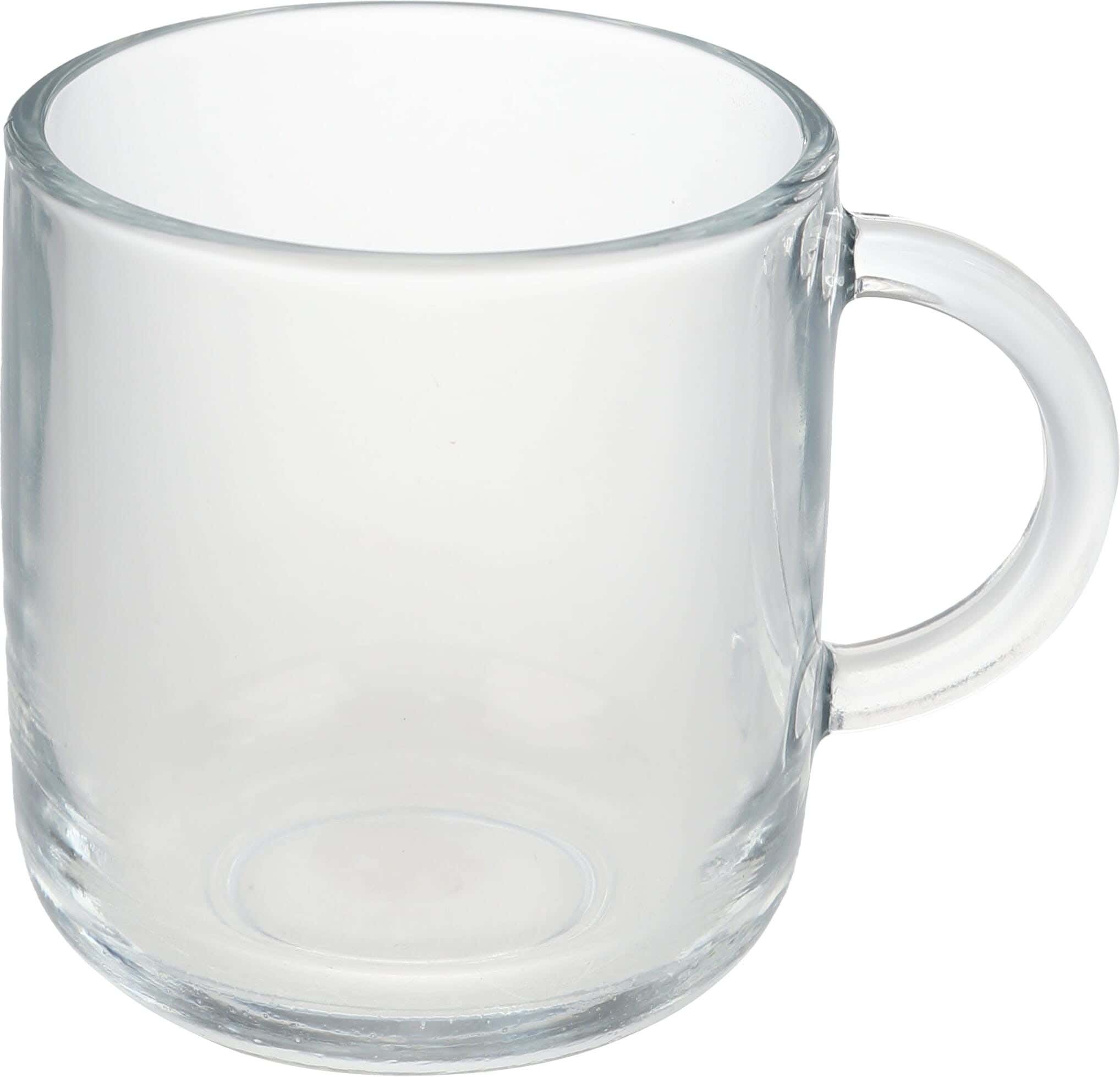 Glass Tea Mug, 8 cm - Clear
