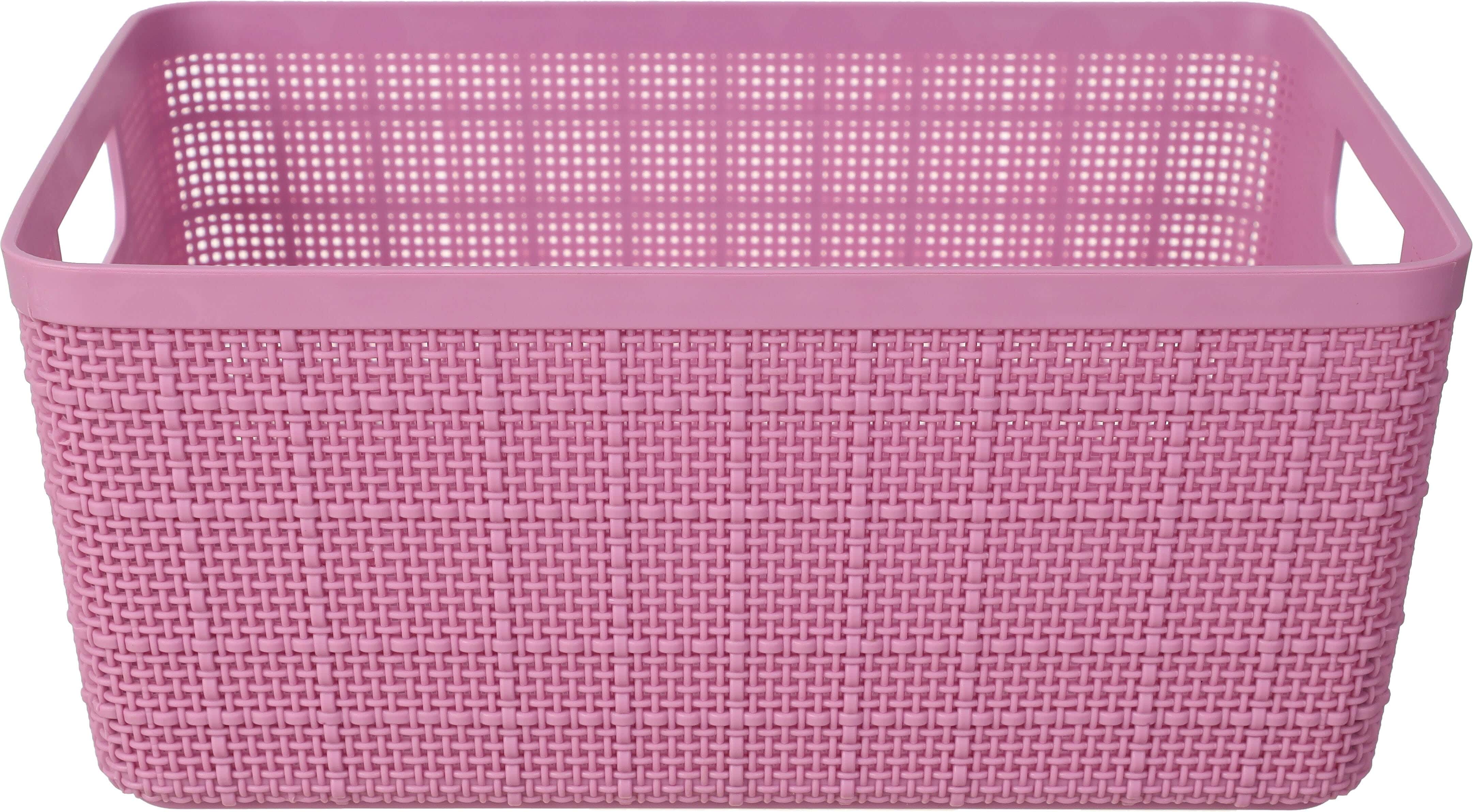 Lamsa Plast Plastic Bread Basket, 10×18×24 cm - Cashmere