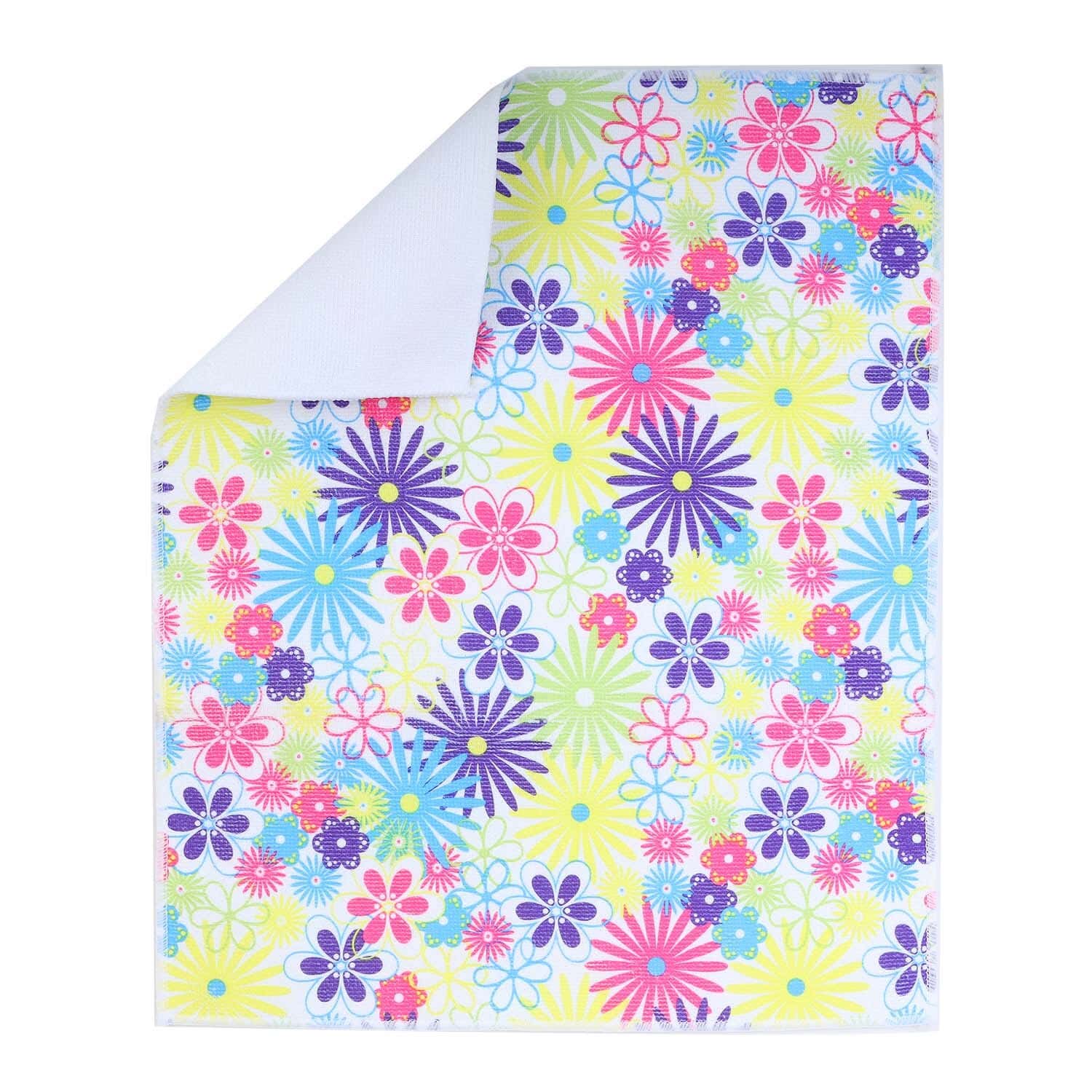Microfiber kitchen towel, 37×47 cm - White