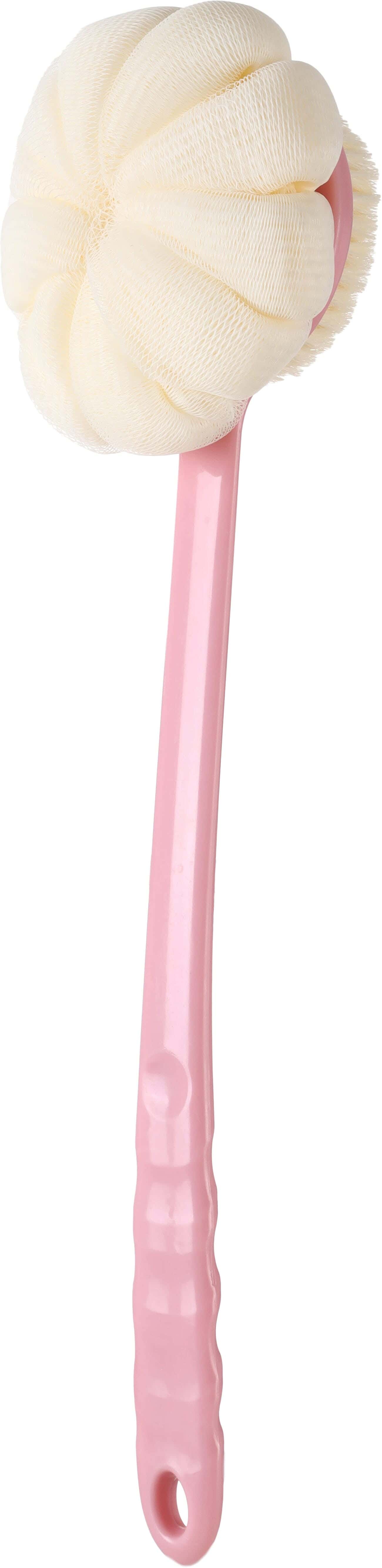 Riena Mora Plastic Bath Loofah, 40×8 cm - Pink
