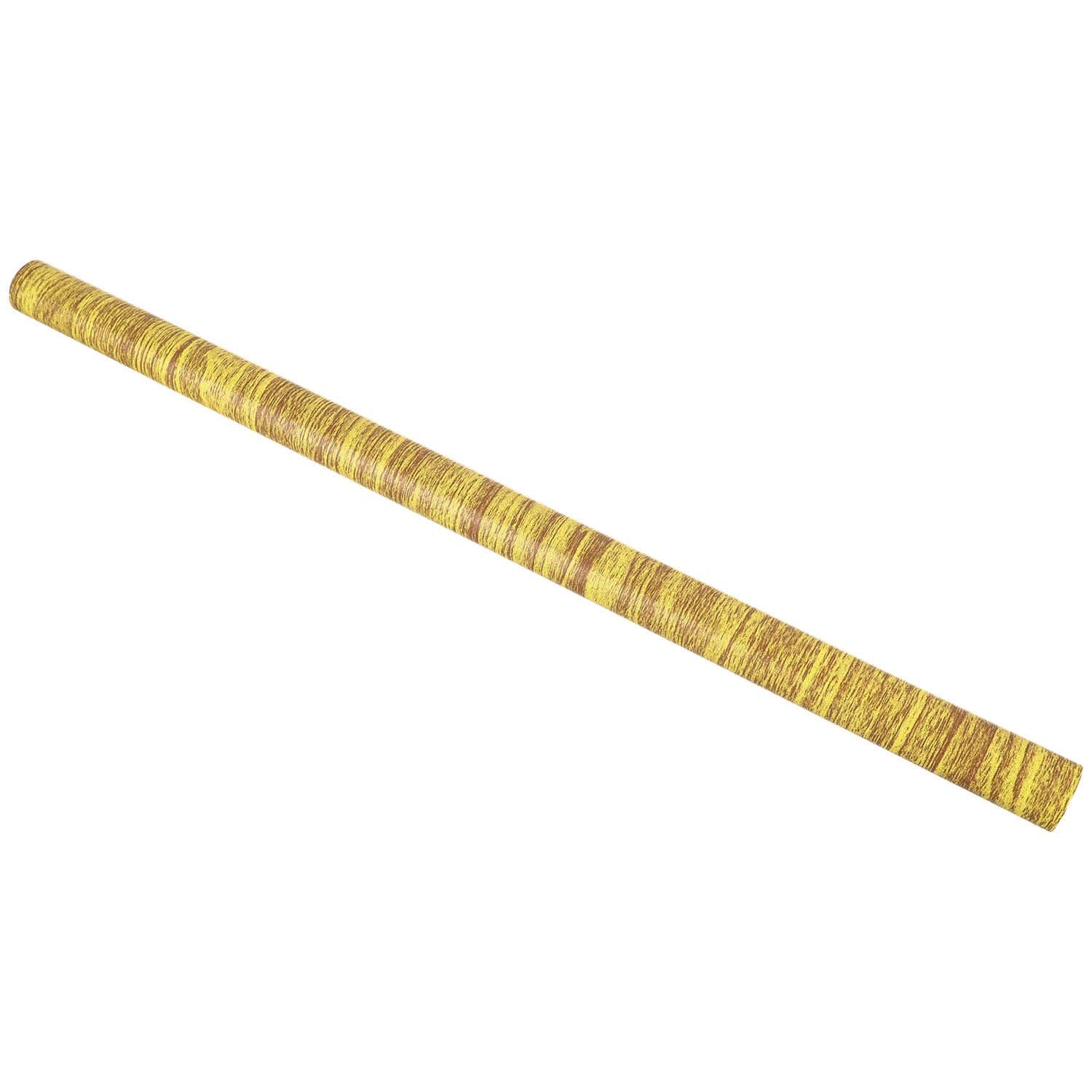 Wall Sticker Roll, 2 Meter×60 Cm - Yellow Brown