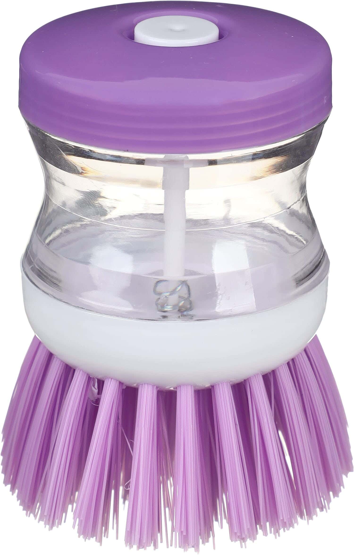 Plastic Dishwashing Brush, 8 cm - Mauve