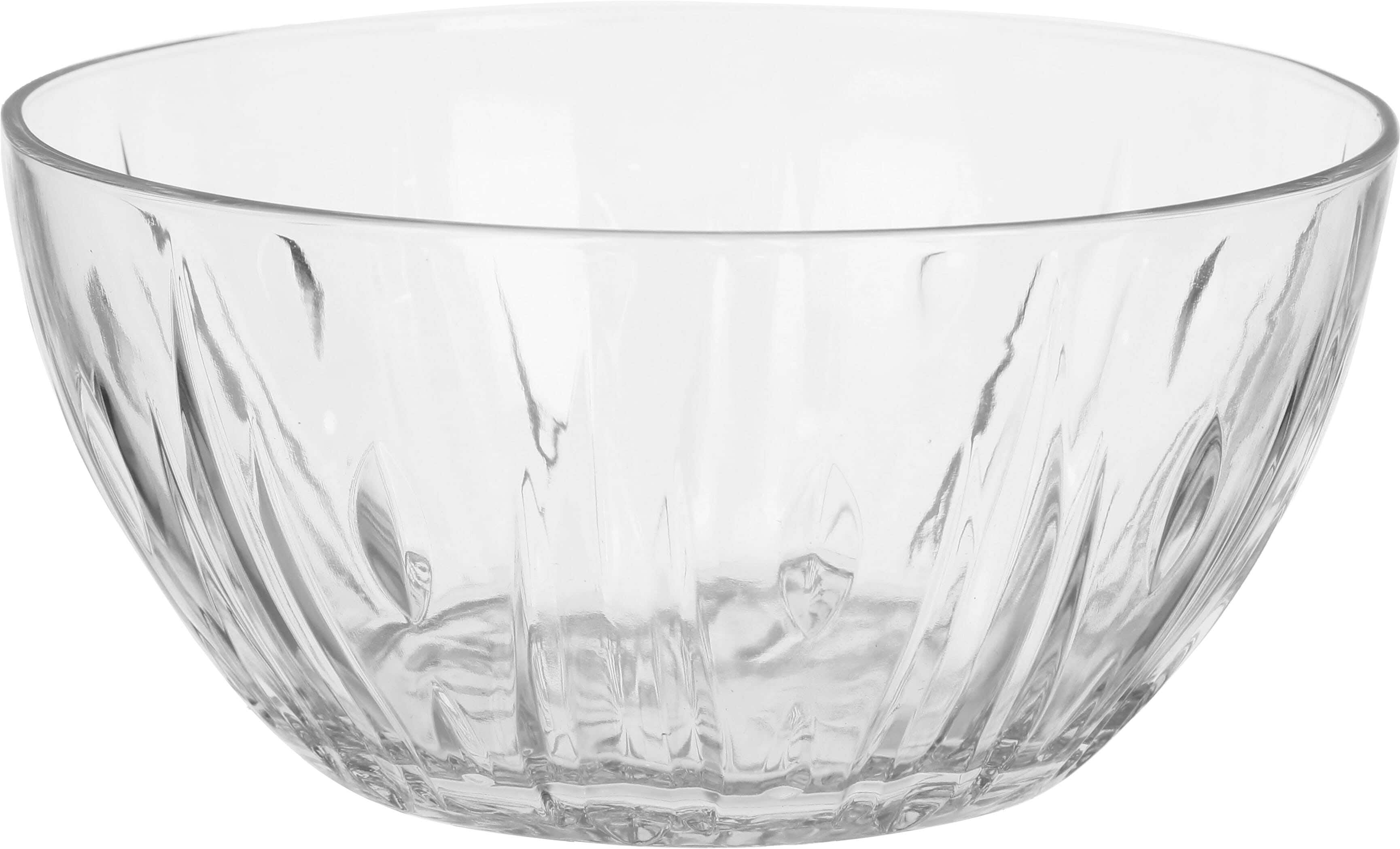 Ocean Glass Bowl, 20 cm - Clear