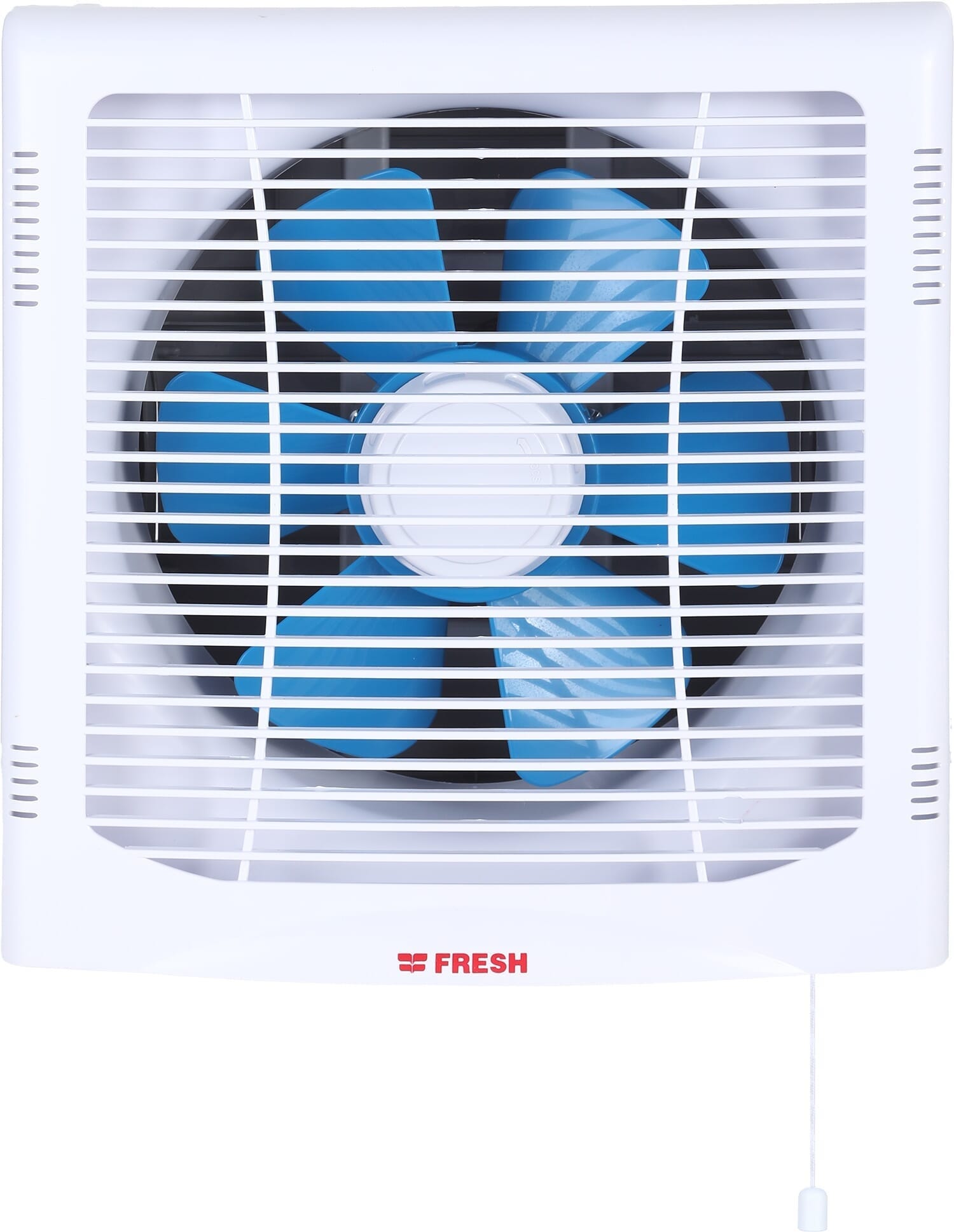Fresh Wall Exhaust Fans, 25 cm, 2 Directions - White Blue
