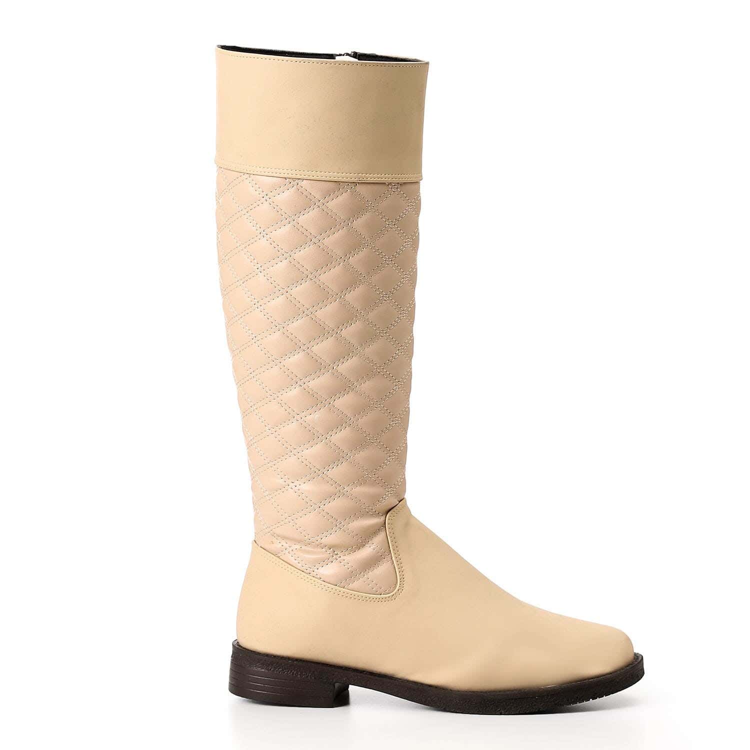 Xo Style Women Flat Leather High Boot