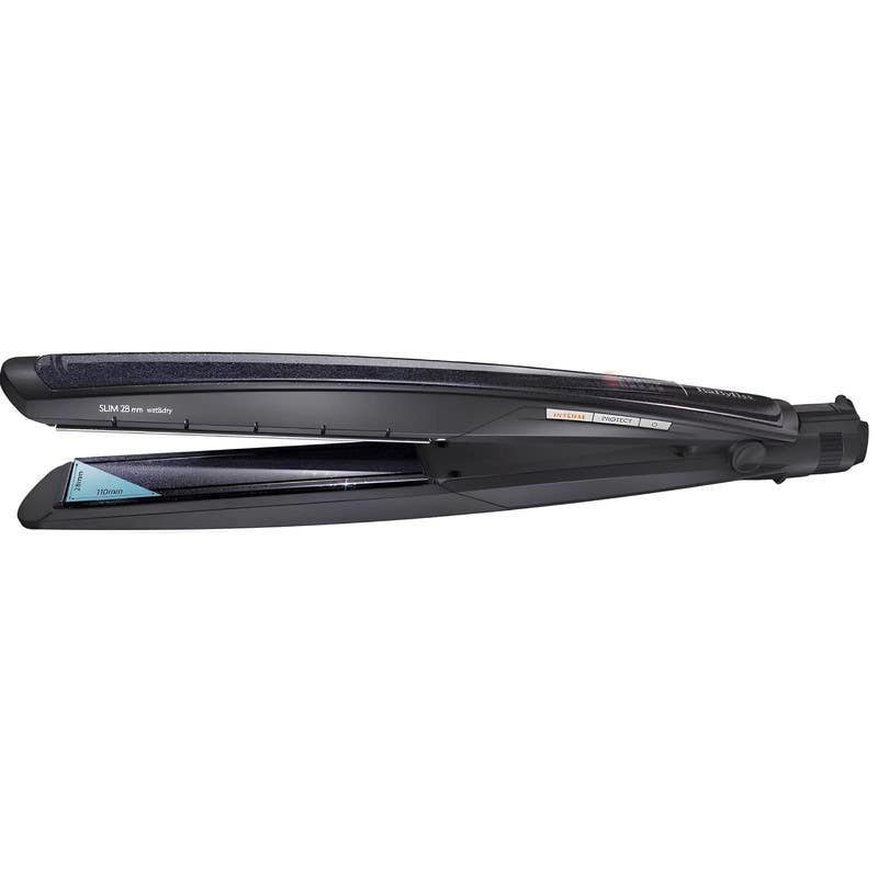 Babyliss St326E Slim Wet & Dry Hair Straightener, 16 Levels - Black