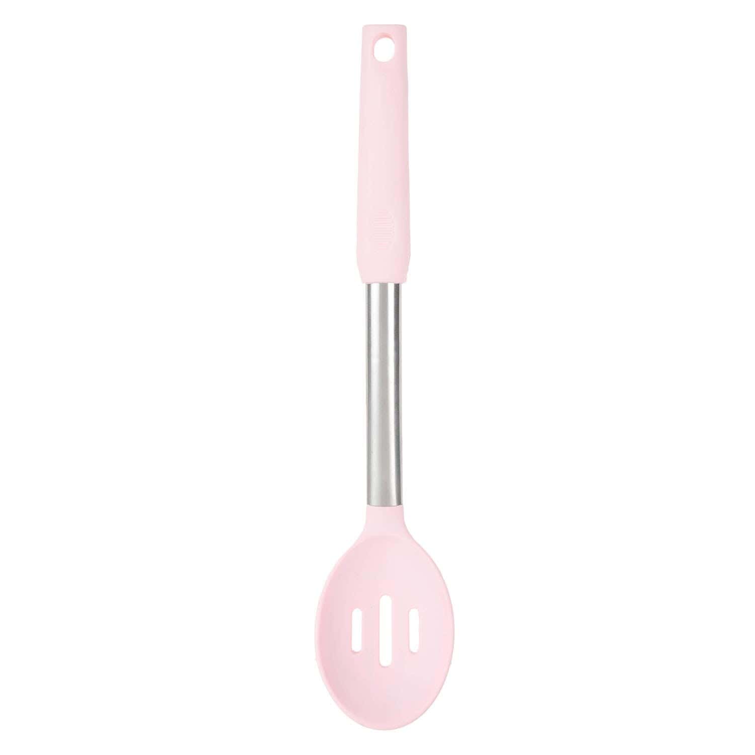 EL Cheef Silicone Food Distribution Spoon, 34 cm - Rose