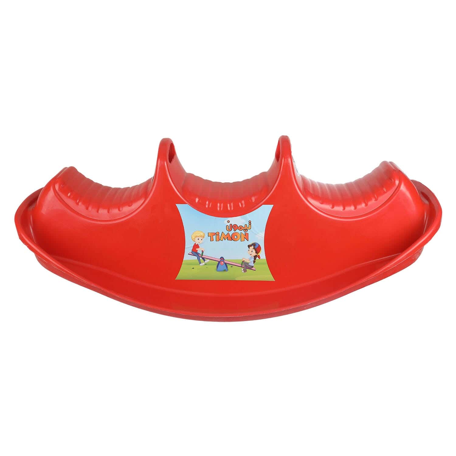 Plastic Swing Game for Kids, 100x50 cm - Red