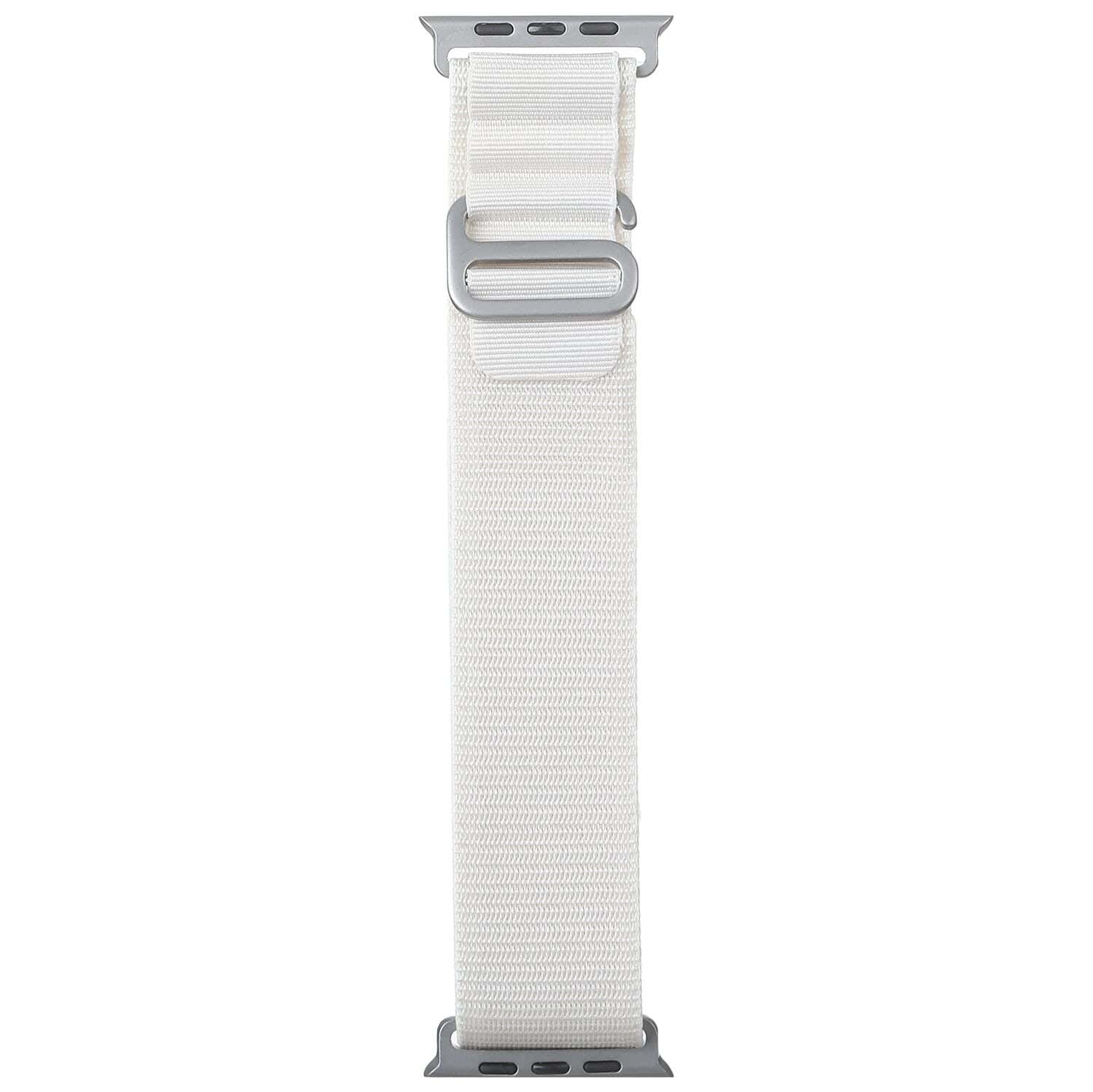 Lanix Nylon watch strap, Size 49 mm - Off White