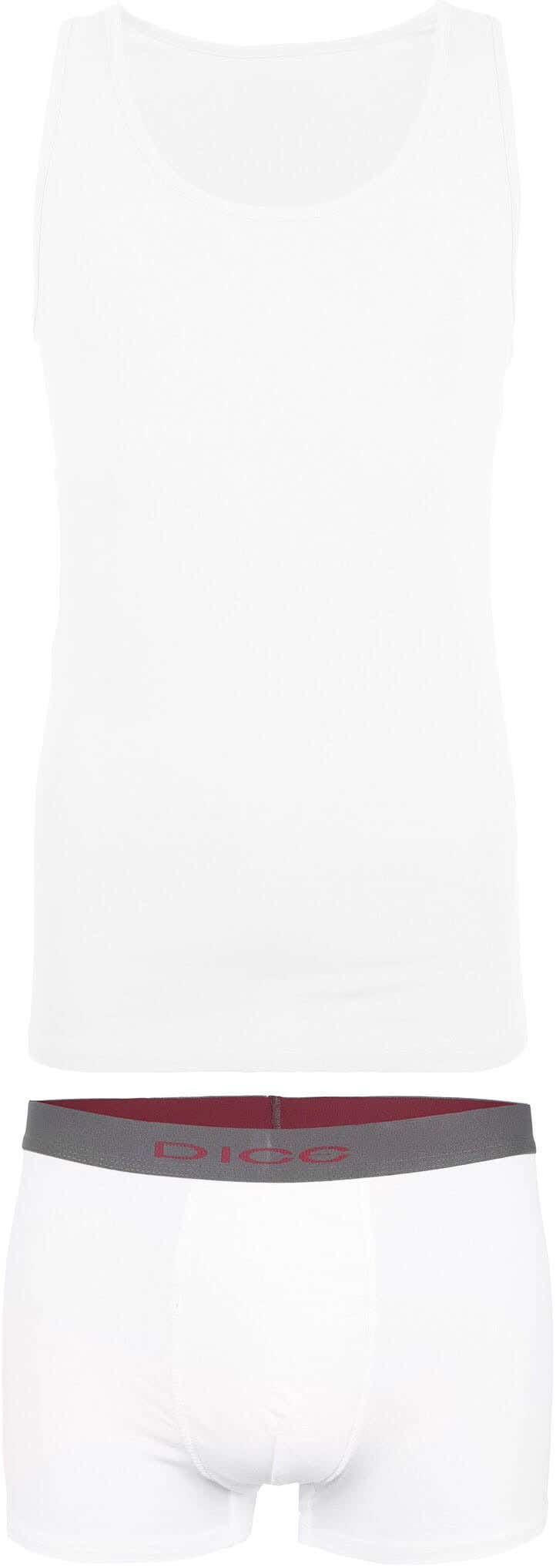 Dice Cotton Underwear Set For Men, 2 Pieces
