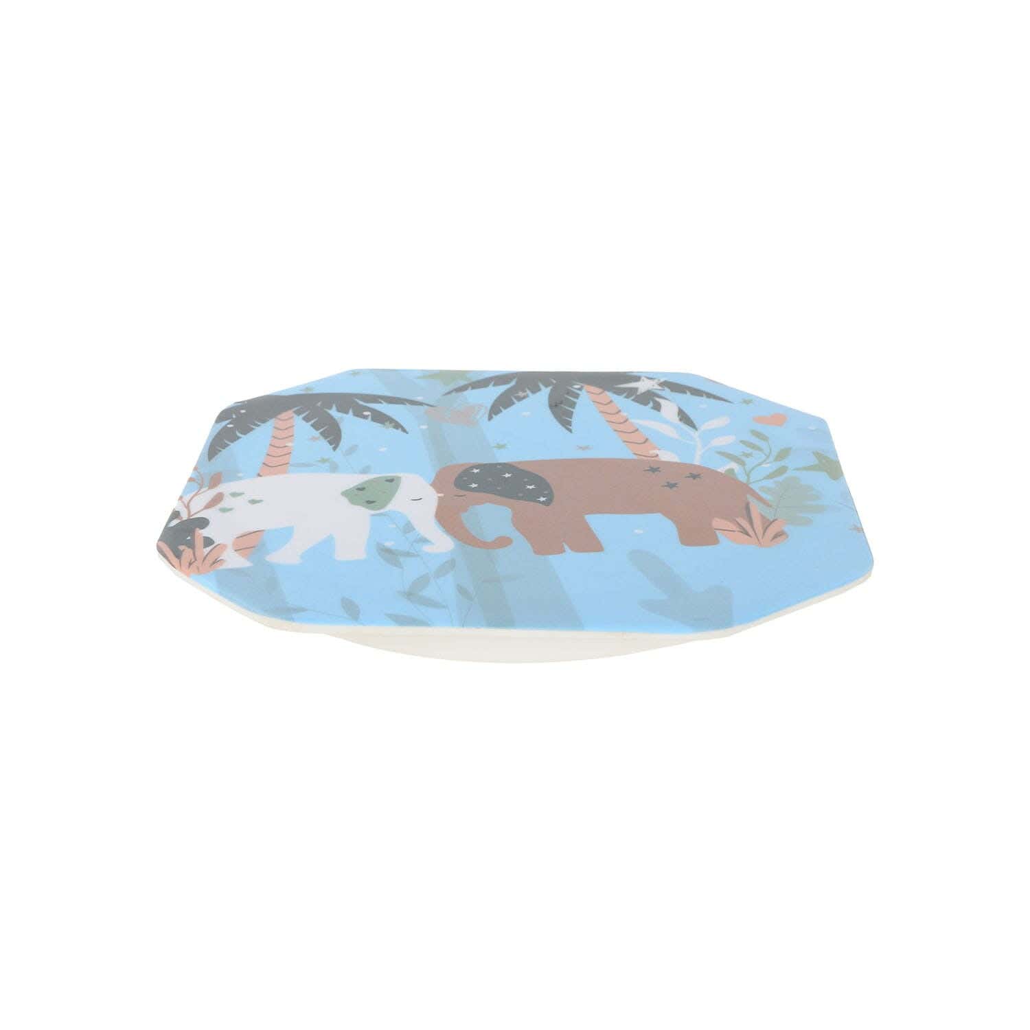 Zahra Elmohandes Melamine Coaster, 18 cm - Multicolor