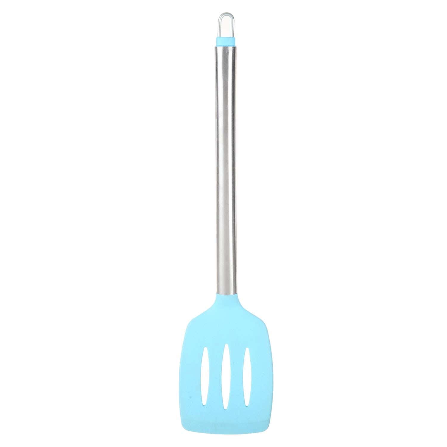 EL Cheef Silicone Food Distribution Spoon, 34 cm - Light Blue