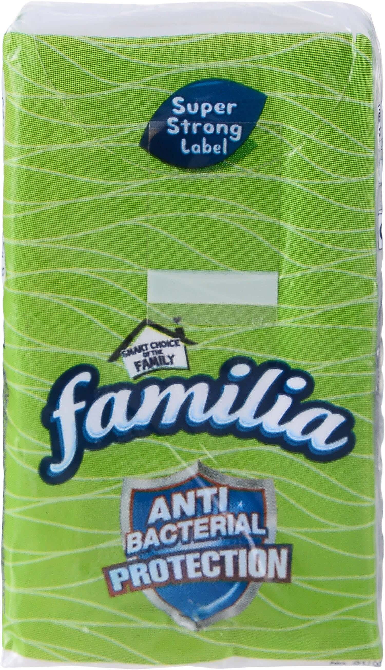 Familia Pocket Tissue, 10 Tissues, 18.5×21 cm - White