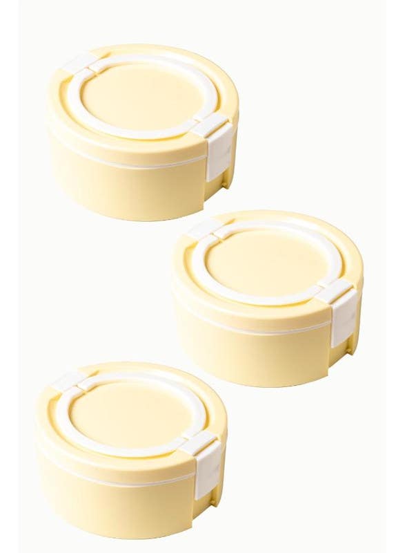 Moga Food Container Set, 3 Pieces - Beige
