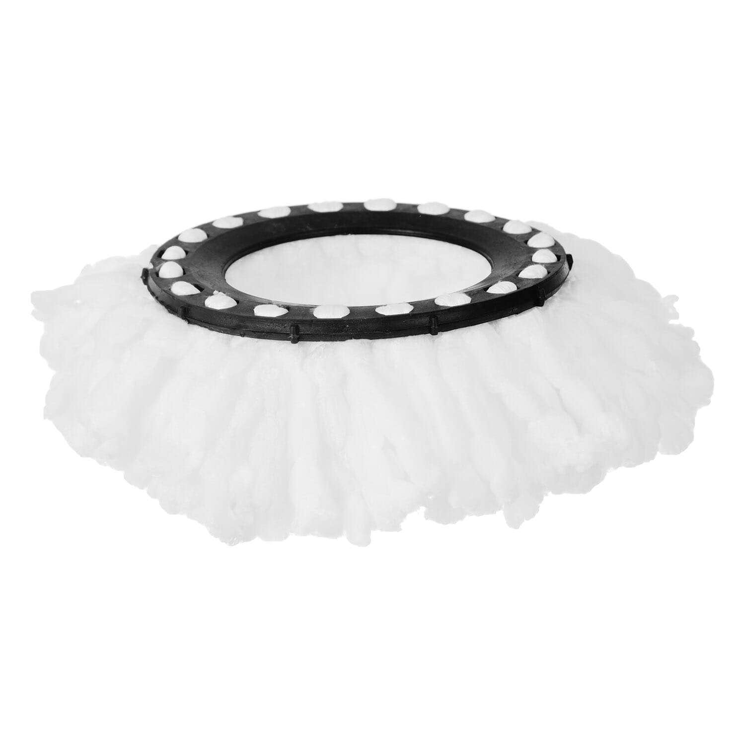 Cotton Floor Mop Replacement, 15 cm - White