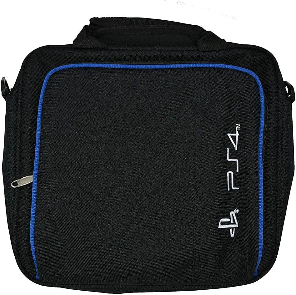 Travel Shoulder Bag for PlayStation 4, PlayStation 4 Pro, PlayStation 4 Slim - Black