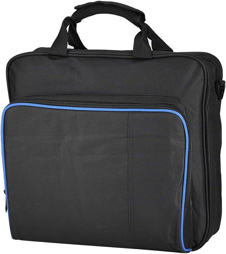 Byged Protective Travel Shoulder Bag for PlayStation 4, PlayStation 4 Pro - Black