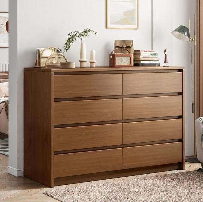 Mdf Wooden Drawer, 120×80×40 cm - Brown