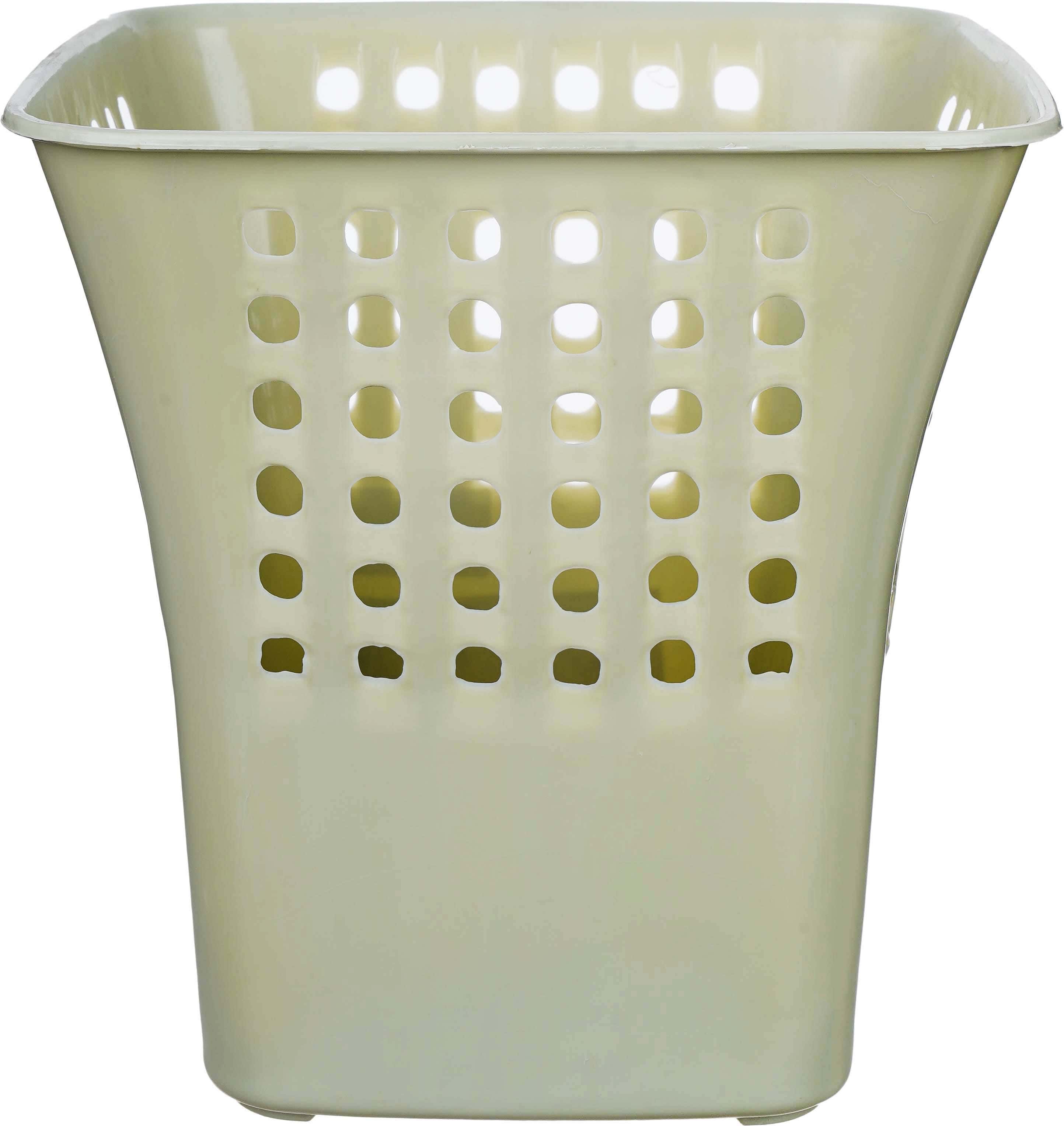 Winner Plast Square Trash Bin, 25×23 cm - Light Green