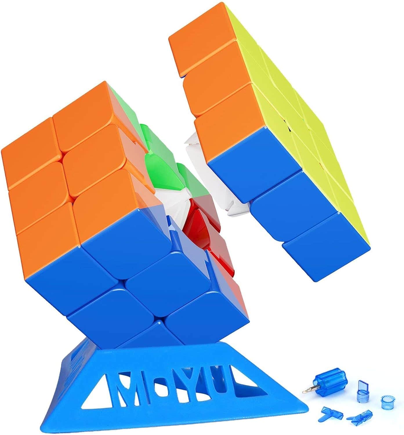 Moyu Magnetic Design Plastic Speed Cube 3x3 - Multicolor