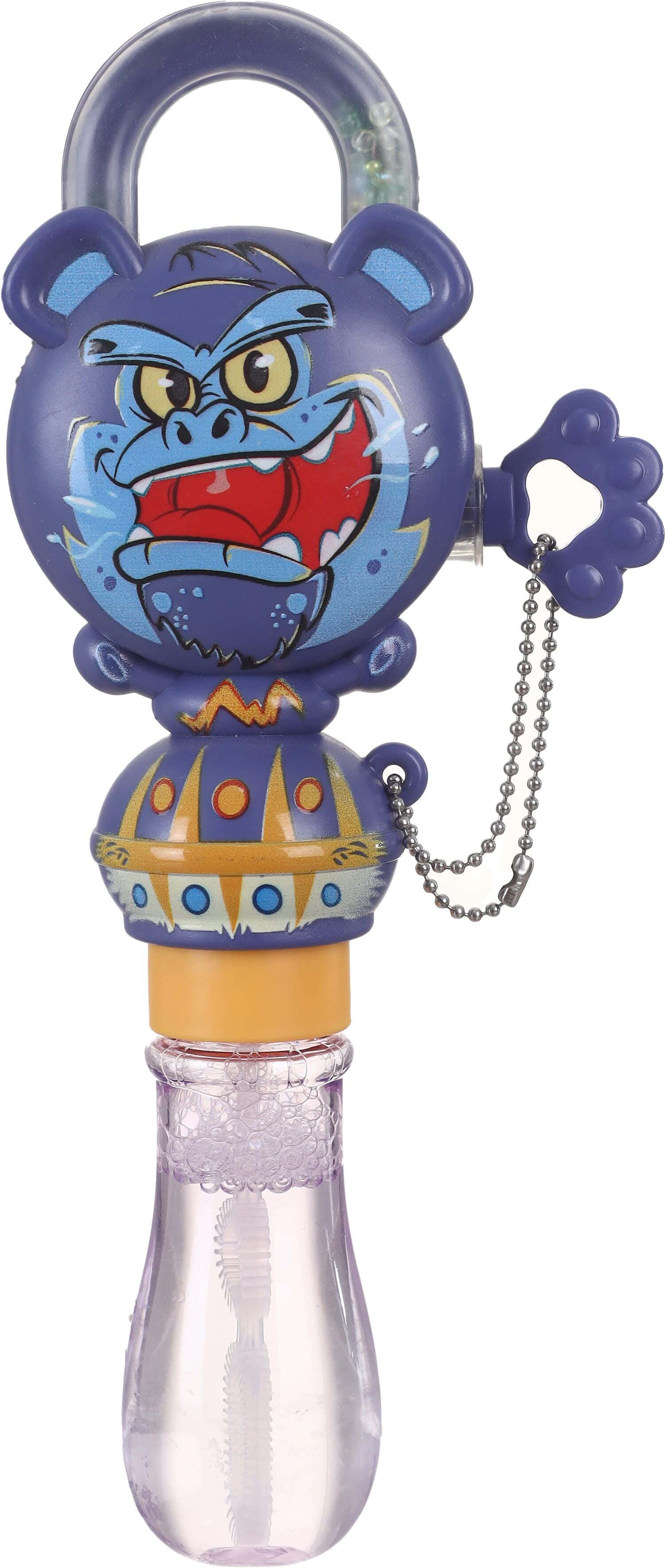 Plastic Bubbles Lock Shape Toy, 20 cm - Multicolour