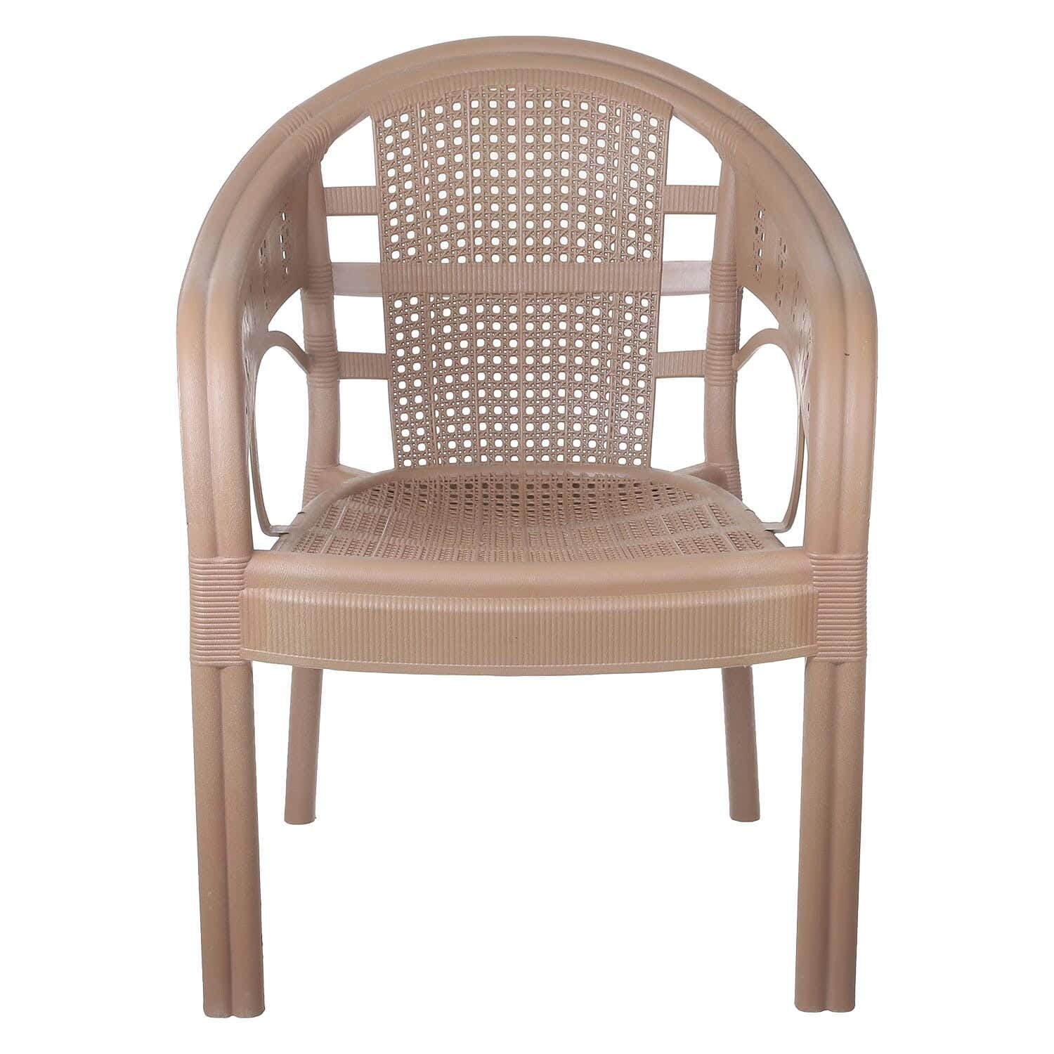Plastic Chair, 51×58 cm - Beige