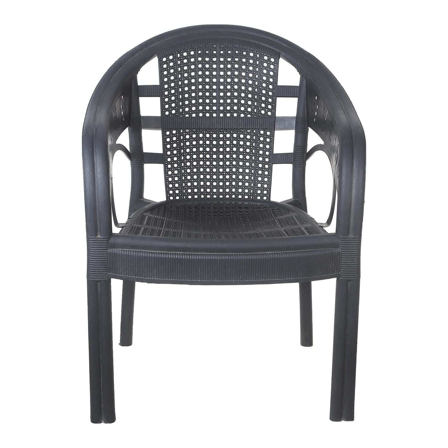 Plastic Chair, 51×58 cm - Black