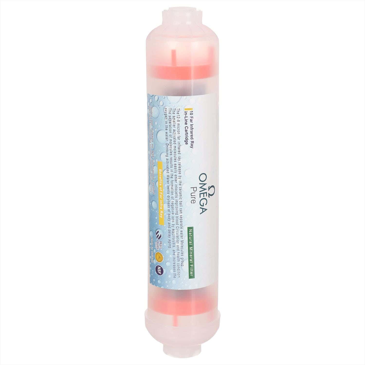 Infrared Water Filter Replacement - Clear Orange
