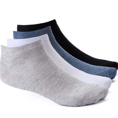 Men's 4-Piece Sock Set, Size 40-45, Cotton - Multicolor