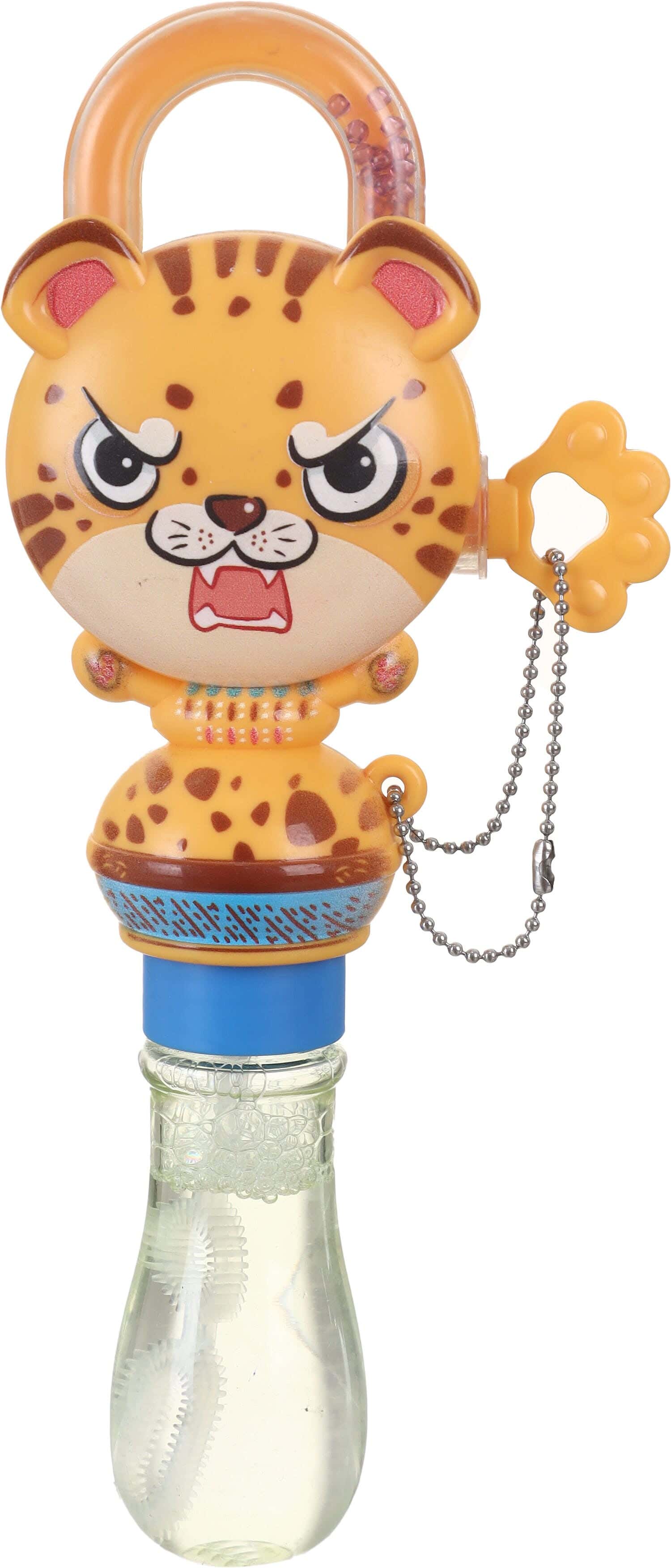 Plastic Bubbles Lock Shape Toy, 20 cm - Multicolour