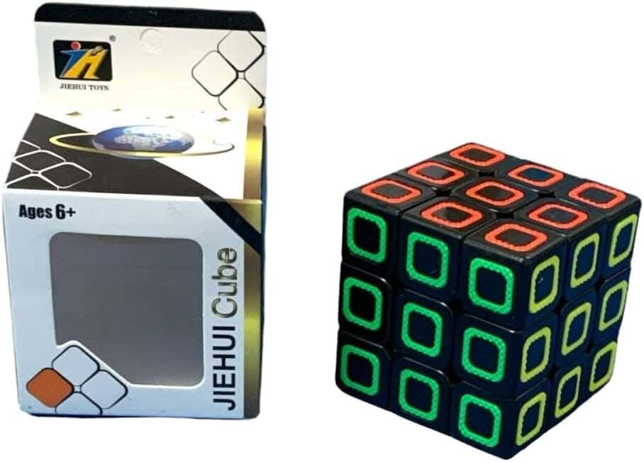 Alsafwa W26-126 3x3 Large Speed Moving Rubik's Cube - Multicolor