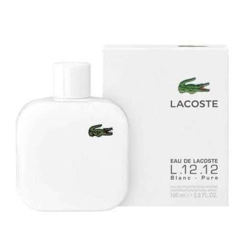 Lacoste L.12.12 Blanc Pure Eau De Toilette For Men, 100 ml